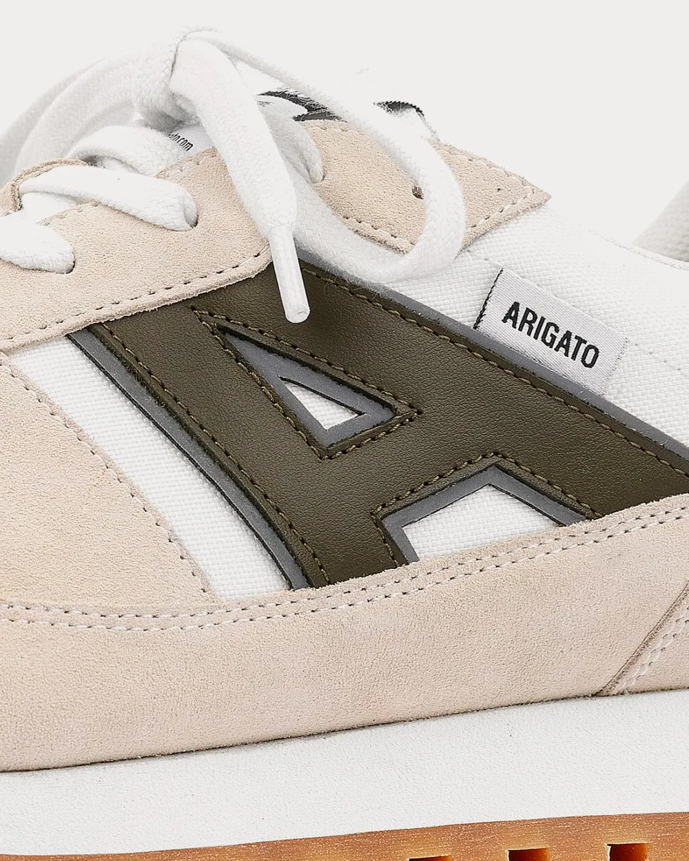 Aeon Runner Beige / Sage Green Low Top Sneakers