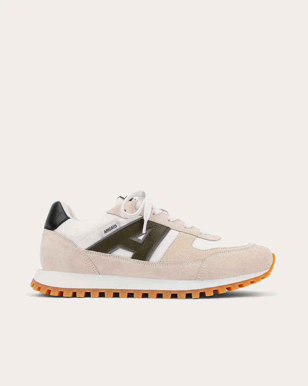 Aeon Runner Beige / Sage Green Low Top Sneakers