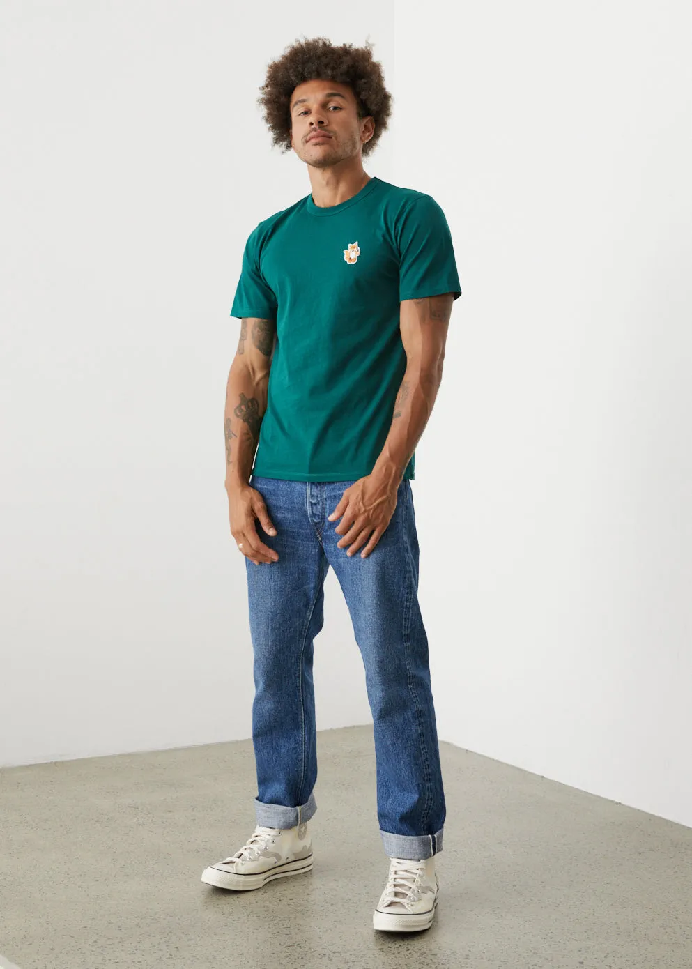 All Right Fox Patch T-Shirt