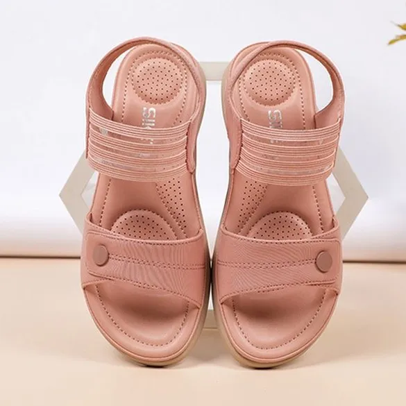 Cuzcare Flat Arch Support Lovely Summer Footwear Sturdy Cushion Women Orthopedic Sandals