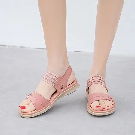 Cuzcare Flat Arch Support Lovely Summer Footwear Sturdy Cushion Women Orthopedic Sandals