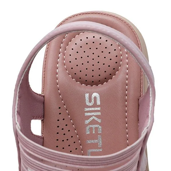 Cuzcare Flat Arch Support Lovely Summer Footwear Sturdy Cushion Women Orthopedic Sandals