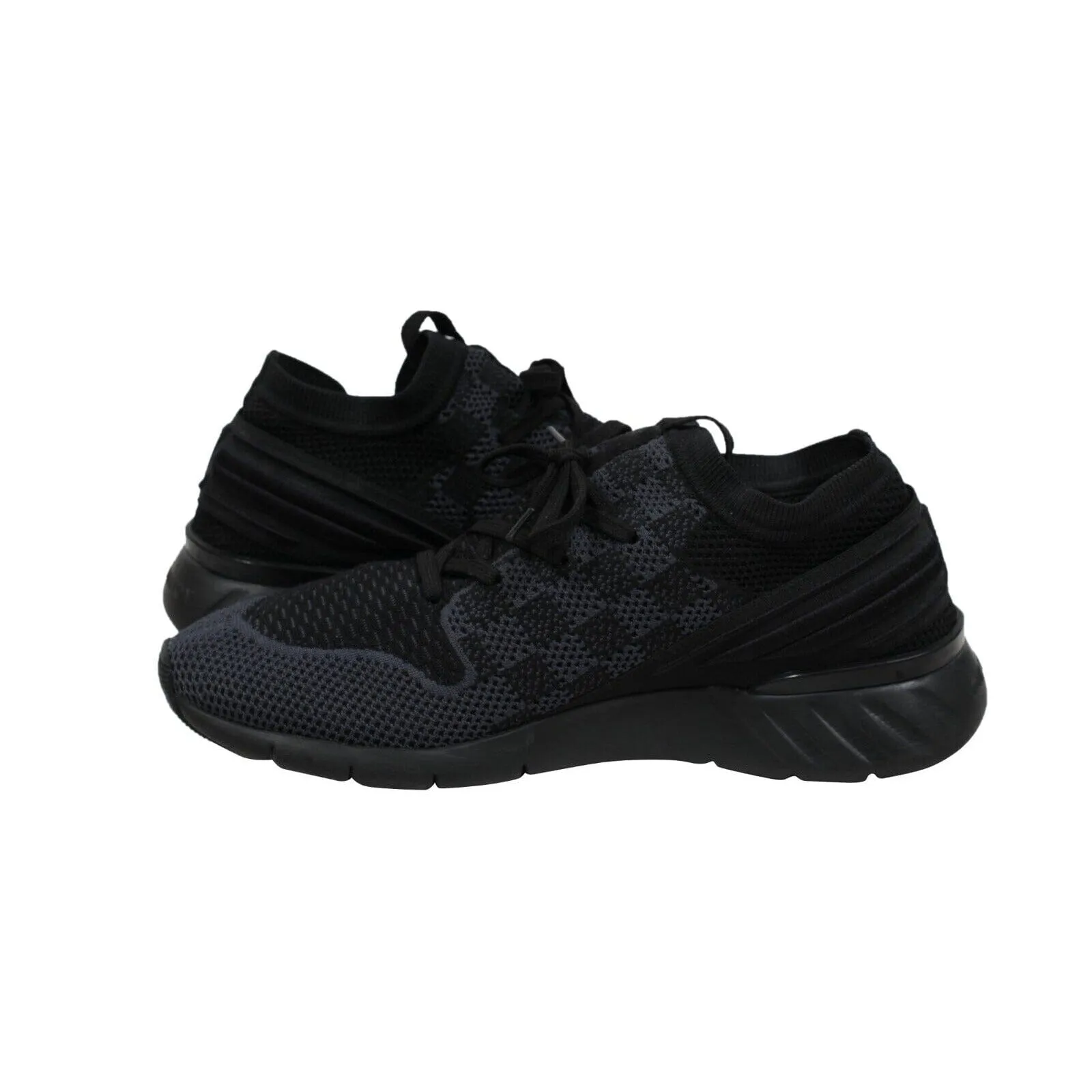 Fastlane Sneakers Black Grey Damier Knit Trainers