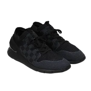 Fastlane Sneakers Black Grey Damier Knit Trainers