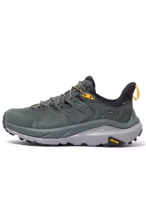 Hoka Kaha 2 Low GORE-TEX Men's Shoes - Thyme / Radiant Yellow