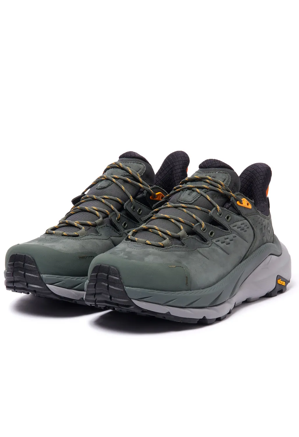 Hoka Kaha 2 Low GORE-TEX Men's Shoes - Thyme / Radiant Yellow