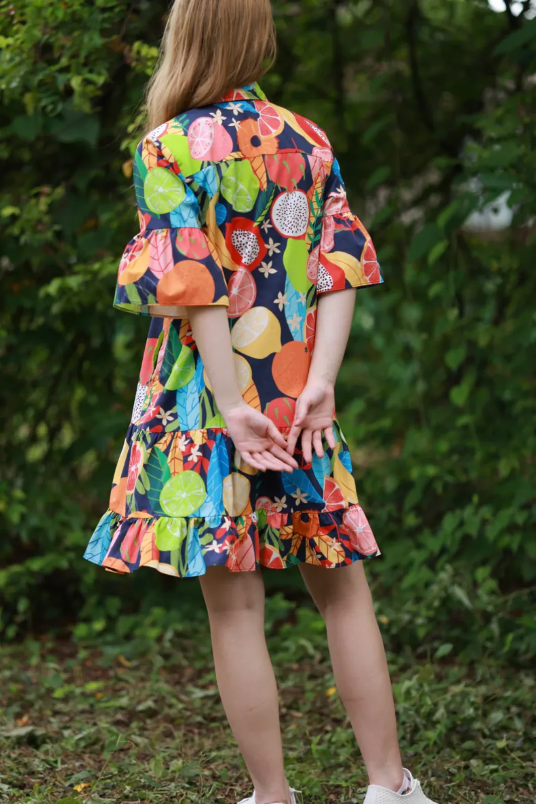 Maude Vivante Zara Dress - Fruit Forest