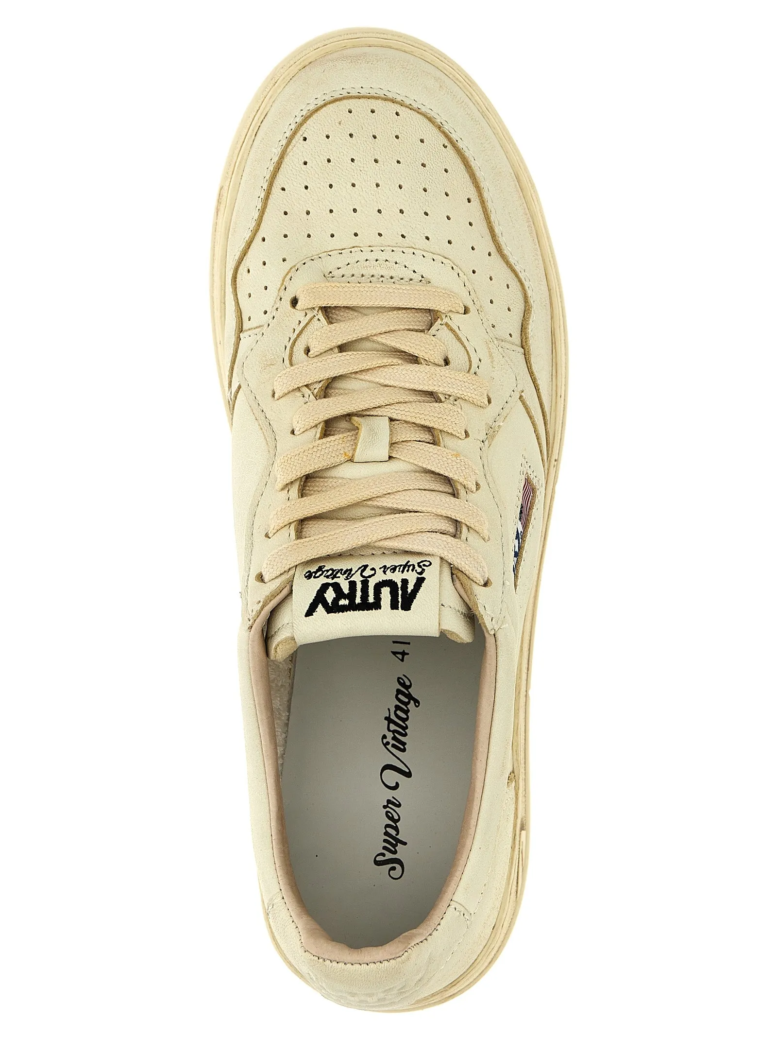 Medalist Low Super Vintage Sneakers Bianco