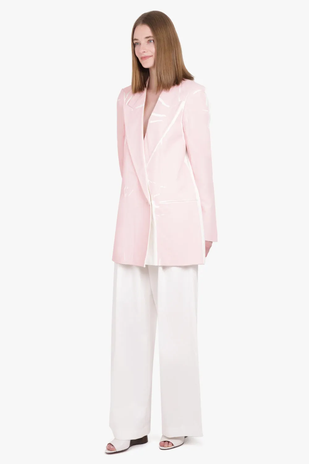 Pila Wide Leg Pant | White