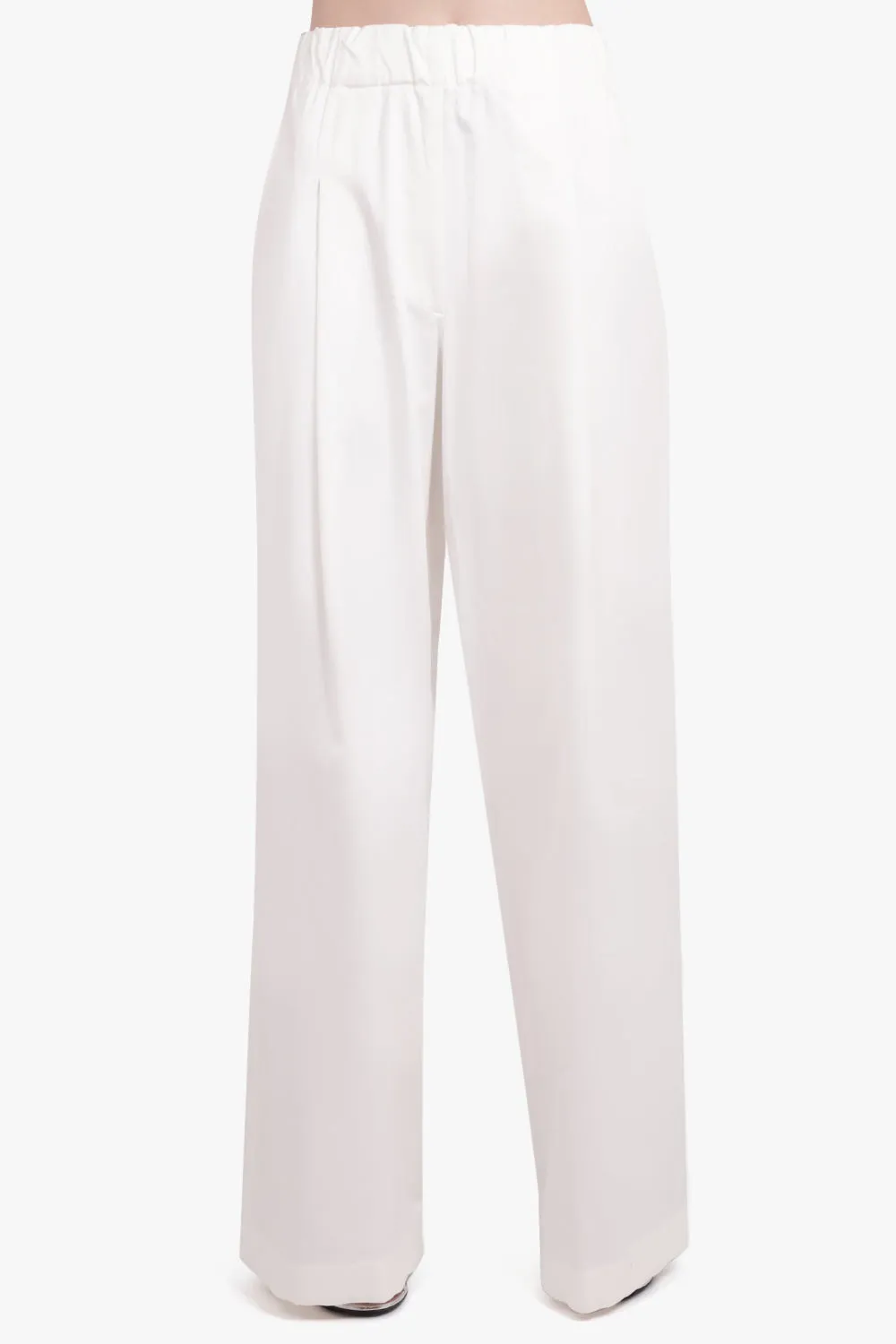 Pila Wide Leg Pant | White