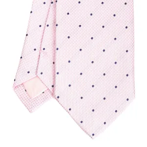 PINK CEREMONIAL JACQUARD SILK TIE