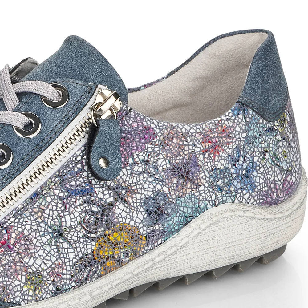 Remonte Ladies Floral print Sneaker