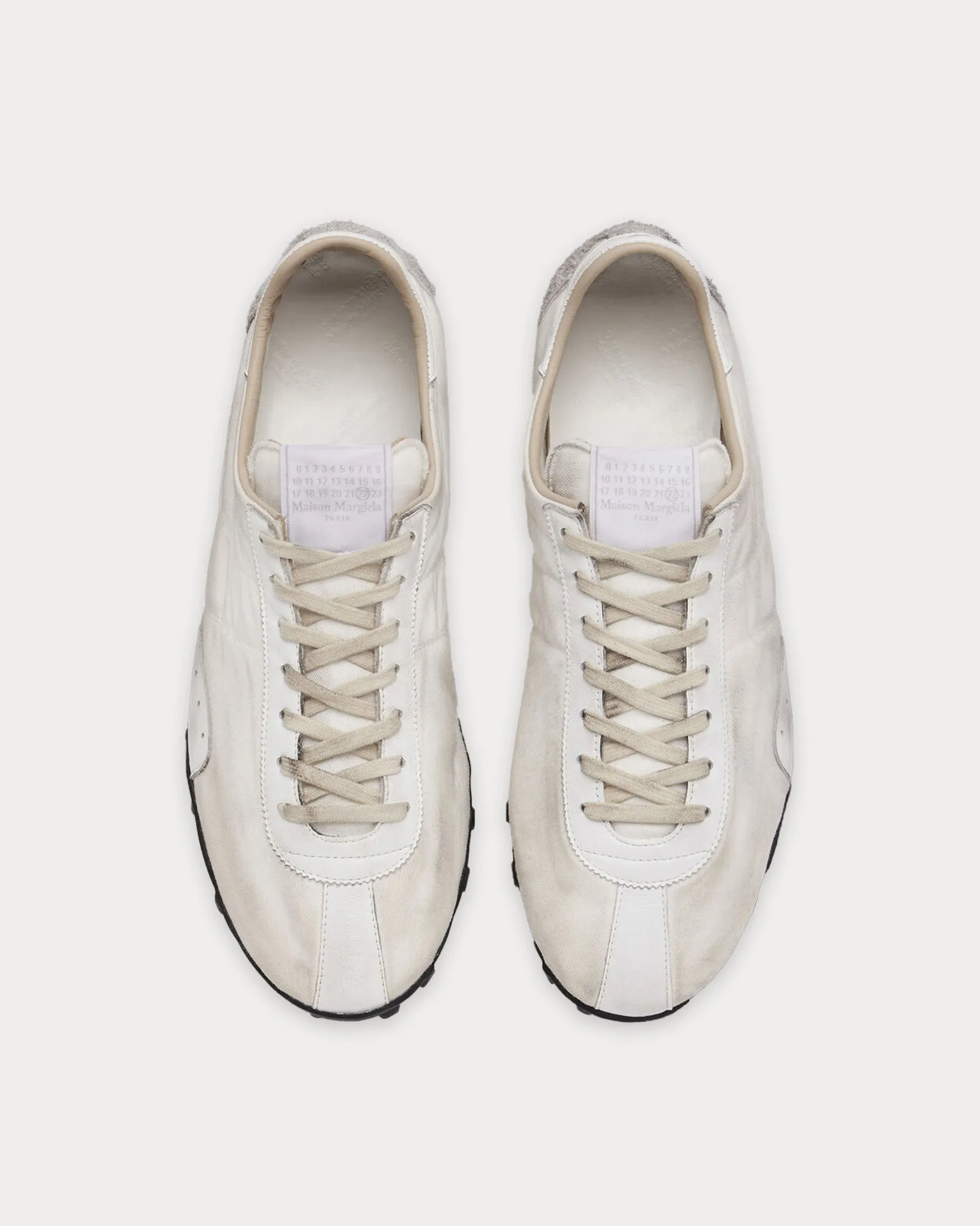 Sprinter White Low Top Sneakers