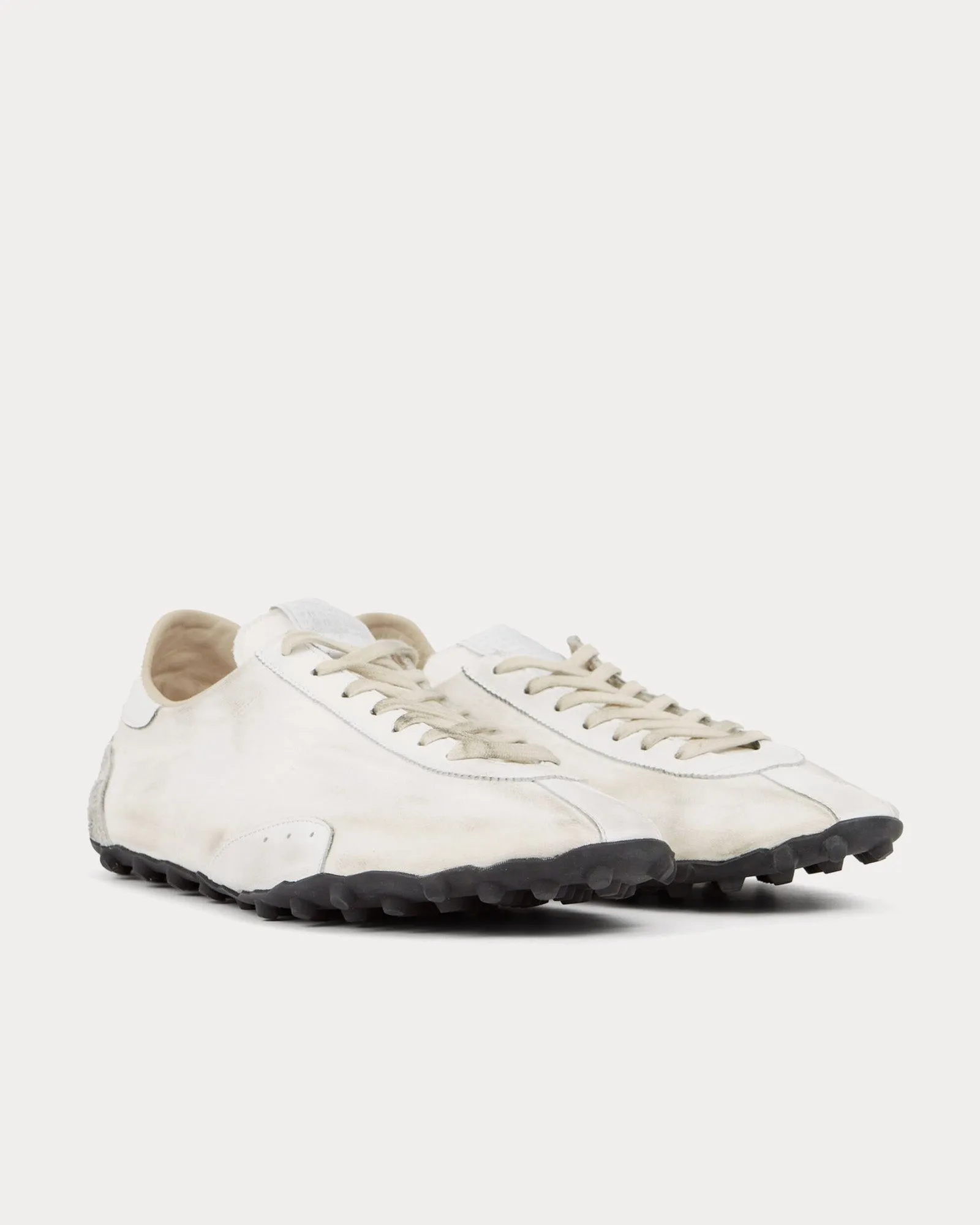 Sprinter White Low Top Sneakers