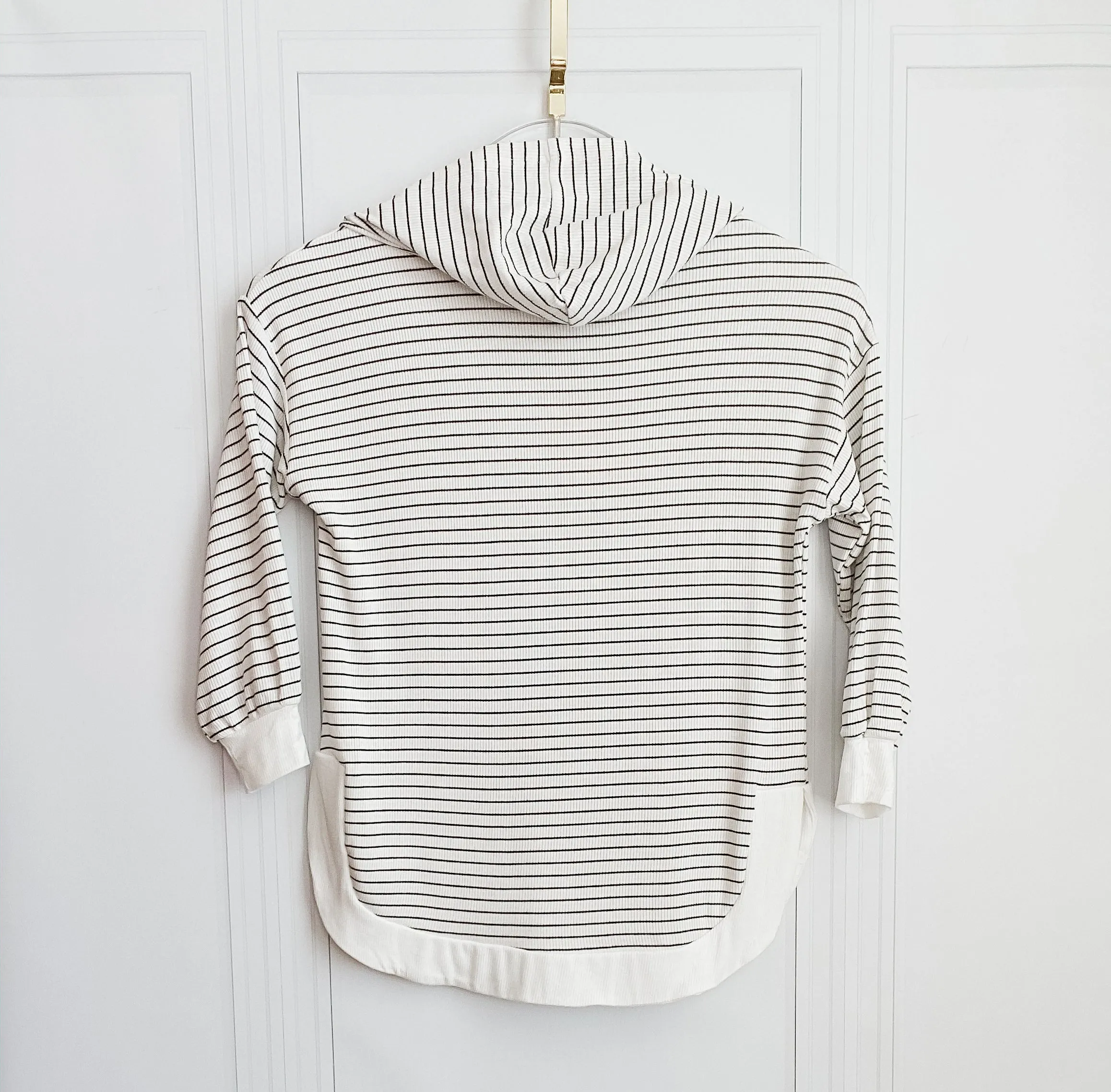 Wide Stripe Hoodie