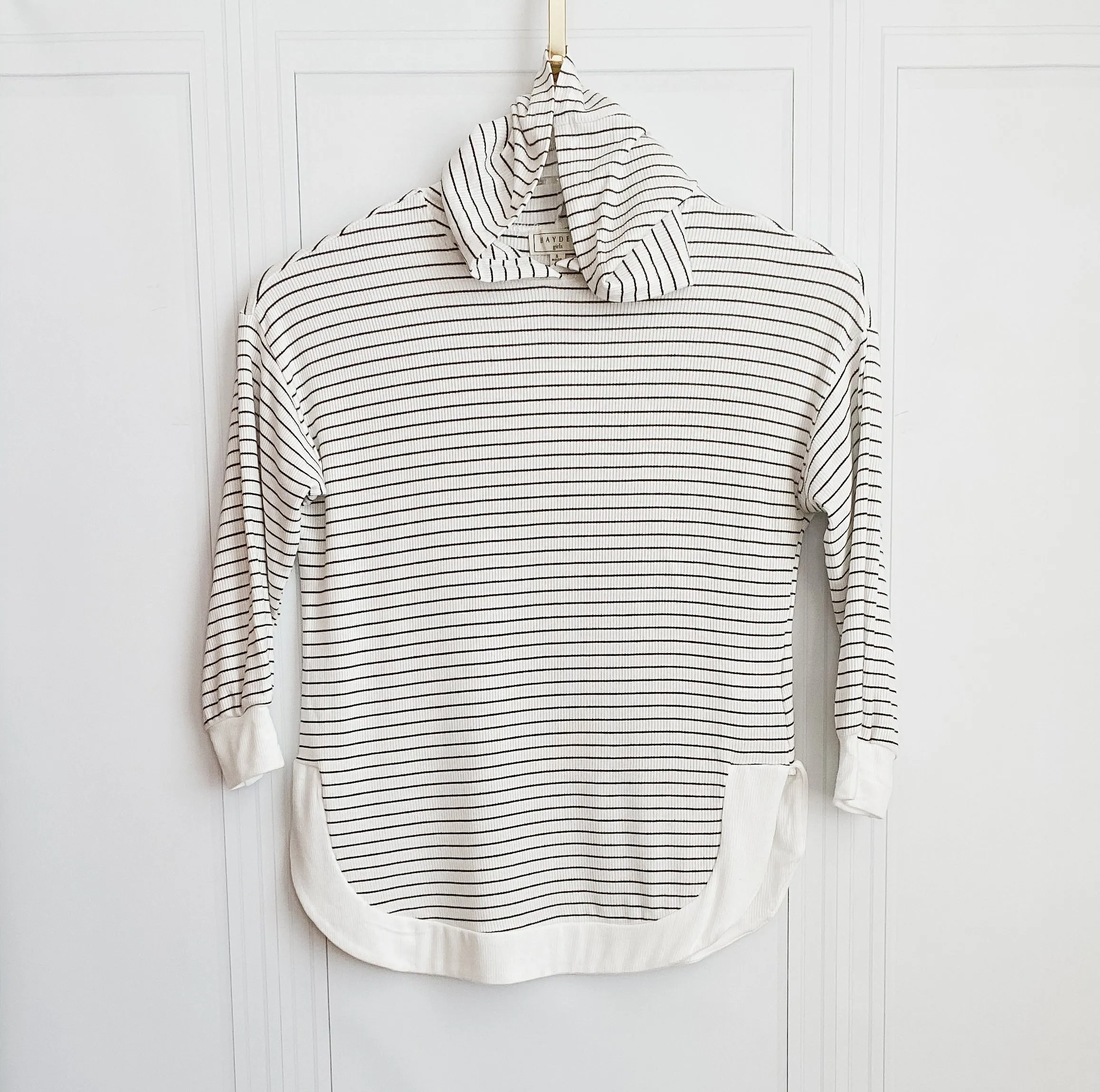 Wide Stripe Hoodie