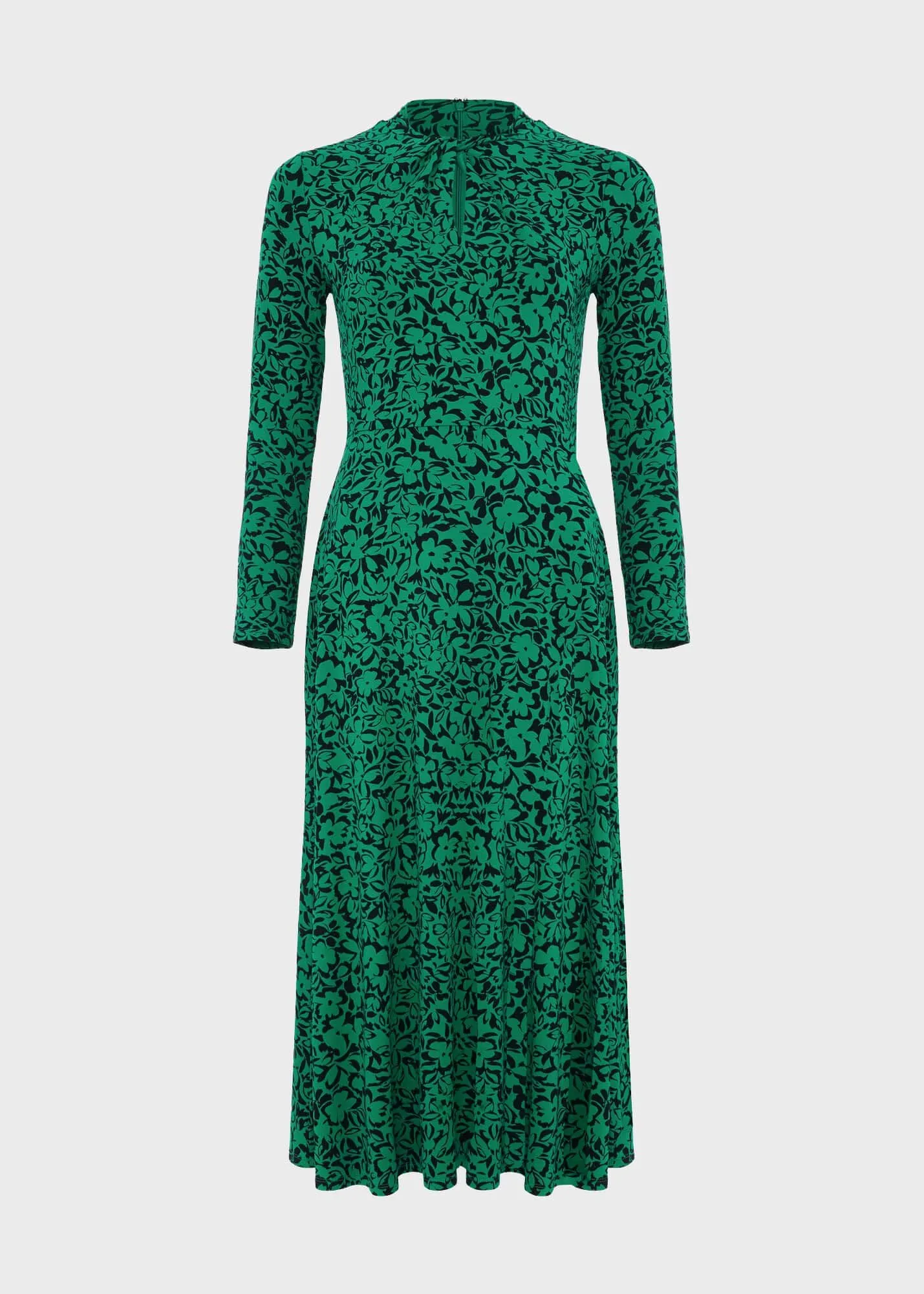Yasmin Jersey Dress 0124/5157/3669l00 Green-Navy